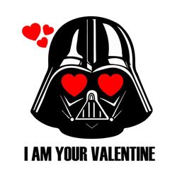 i am your valentine darth vader svg, trending svg, star wars svg, valentine svg, darth vader svg, svg png eps dxf pdf cr