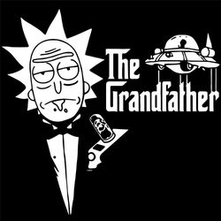 rick and morty svg, fathers day svg, the grandfather svg, rick svg, morty svg, happy fathers day svg, daddy svg, funny g
