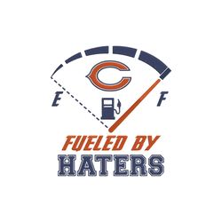 digital fueled by haters chicago bears embroidery design file