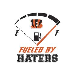 digital fueled by haters cincinnati bengals embroidery design file