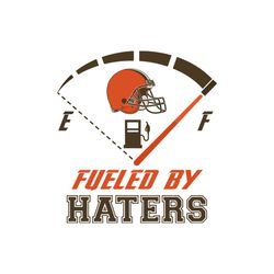 digital fueled by haters cleveland browns embroidery design file