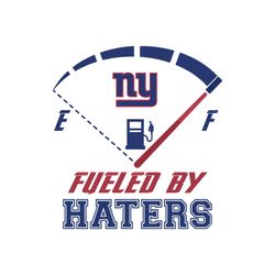 digital fueled by haters new york giants embroidery design file