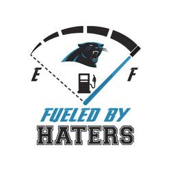 digital fueled by haters carolina panthers embroidery design file