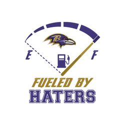 digital fueled by haters baltimore ravens embroidery design file