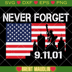 20th anniversary never forget svg, patriot day svg, american