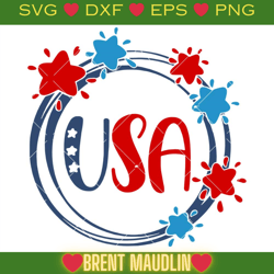 4th of july logo svg, independence day logo svg, usa svg