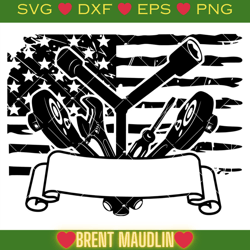 us flag mechanic svg, us mechanic logo svg, mechanic dad