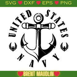 us navy anchor svg, us navy svg, usn svg, us navy logo