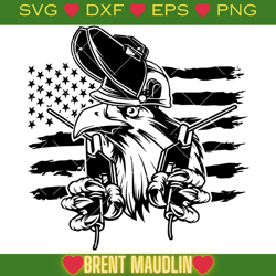 us patriotic eagle welder svg, us welder svg, welder