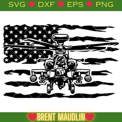 usa helicopter svg, us apache svg, army military svg