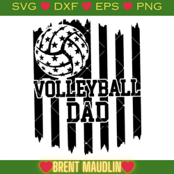 volleyball dad svg, sport dad svg, volleyball flag svg