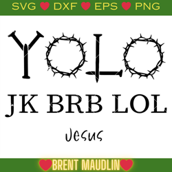 yolo brb jesus svg, spoiler alert svg, happy easter svg