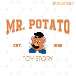 mr potato toy story design svg