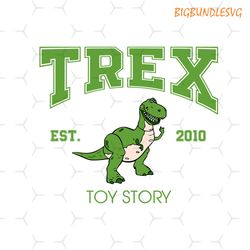 t rex dinosaur toy story design svg