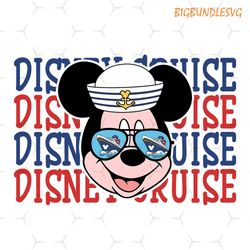 mickey mouse disney cruise design for cricut svg