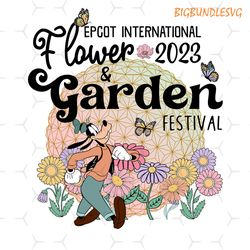 epcot international goofy flower and garden festival png