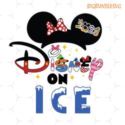 minnie mouse ears disney on ice 2024 png