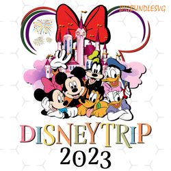 minnie magic castle disney trip 2023 png