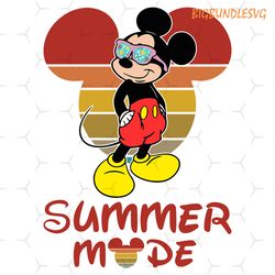disney summer mode cool mickey mouse png