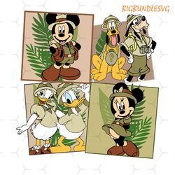 disney vintage wild friends animal kingdom png