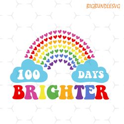 rainbow disney 100 days brighter png