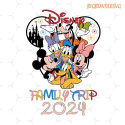 disney mickey mouse friends castle family trip png