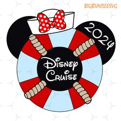 minnie mouse disney cruise 2024 svg