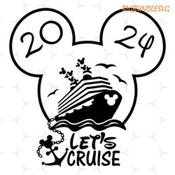 let's cruise disney mickey mouse ship 2024 svg