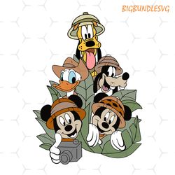 disney mickey friends animal kingdom svg