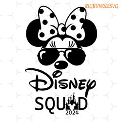 minnie disney kingdom squad 2024 svg