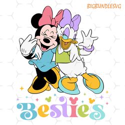 minnie mouse and daisy duck best friends svg