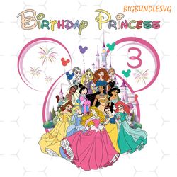 disney mouse happy 3rd birthday princess png