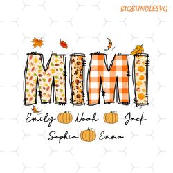 personalization mimi png, pumpkin season png, thanksgiving png, thankful mama png