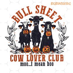 bull sheet png, halloween png, bull png, ghost cows png, funny cow png, fall png, instant download
