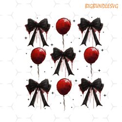 halloween horror png, coquette bow halloween png, halloween png, horror movies png, sublimation png designs