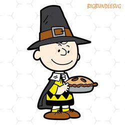 vintage thanksgiving charlie brown peanuts cake svg for cricut files