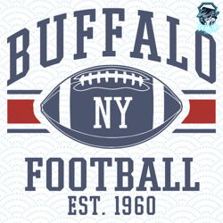 buffalo football est 1960 svg, sport svg, buffalo football svg, buffalo football est