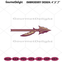 florida state embroidery files, ncaa embroidery files, florida state file