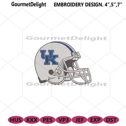 kentucky wildcats football helmet logo machine embroidery