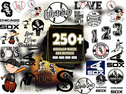 250 Files Chicago White Sox Bundle Svg, Sport Svg, MLB Team Svg
