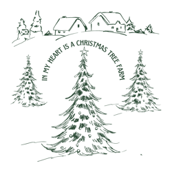 Taylor Version In My Heart Is A Christmas Tree Farm Svg File Instant Download