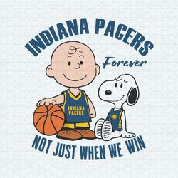 indiana pacers forever not just when we win svg