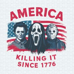 america killing it since 1776 usa flag png