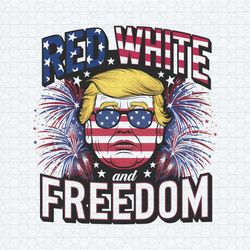 red white and freedom donald trump fireworks png