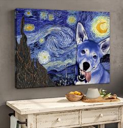 basenji poster & matte canvas, dog wall art prints, canvas wall art decor