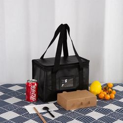 16l insulated thermal cooler bag insulation to keep cold large capacity portable lunch bag zip picnic camping bags