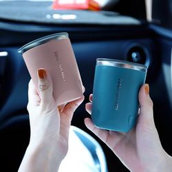 stainless steel double layer coffee mug&water bottle milk tea tumbler travel thermal vacuum