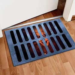 halloween 3d phantom doormat horror movie clown carpet decoration indoor and outdoor style d