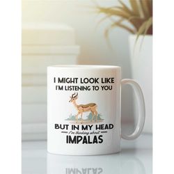 impala gifts, impala mug, funny impala coffee cup