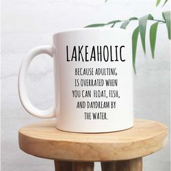lake mug, lake house gift, cute lake house decor, aesthetic lake gift, lakehouse coffee mug, gifts for lake lovers
